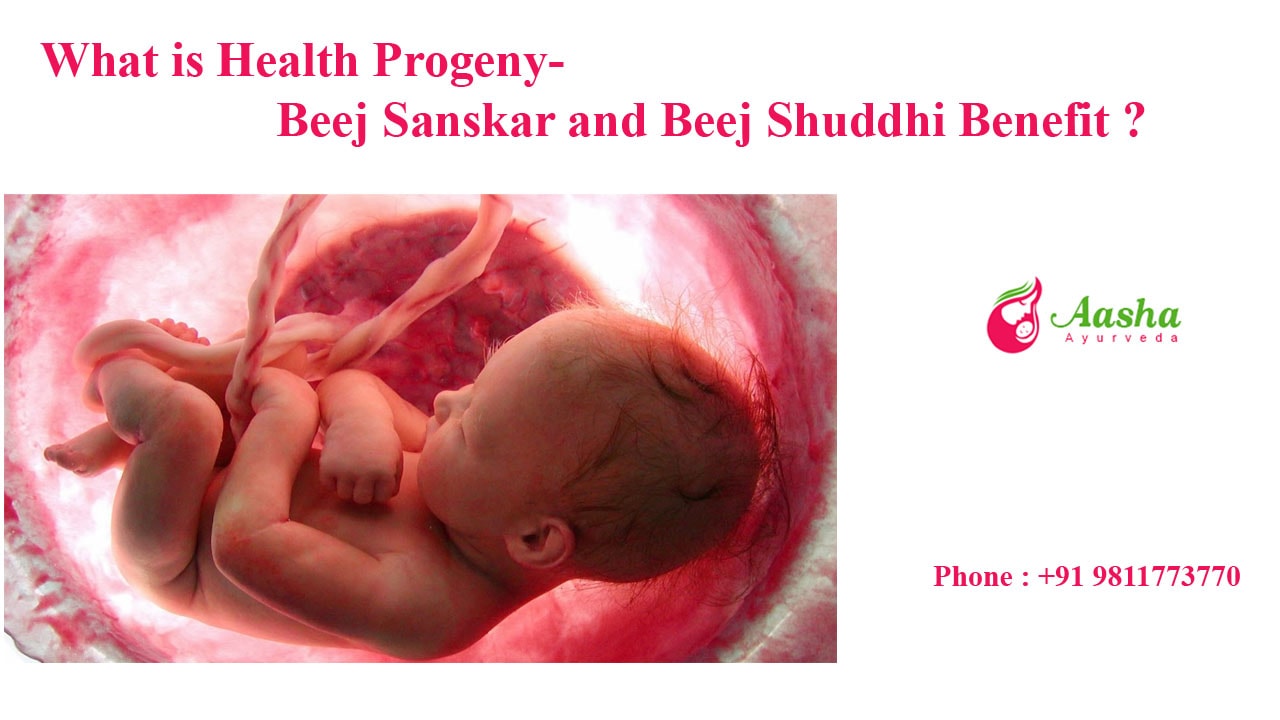 what is Healthy Progeny- Beej Sanskar and Beej Shuddhi Benefit ?