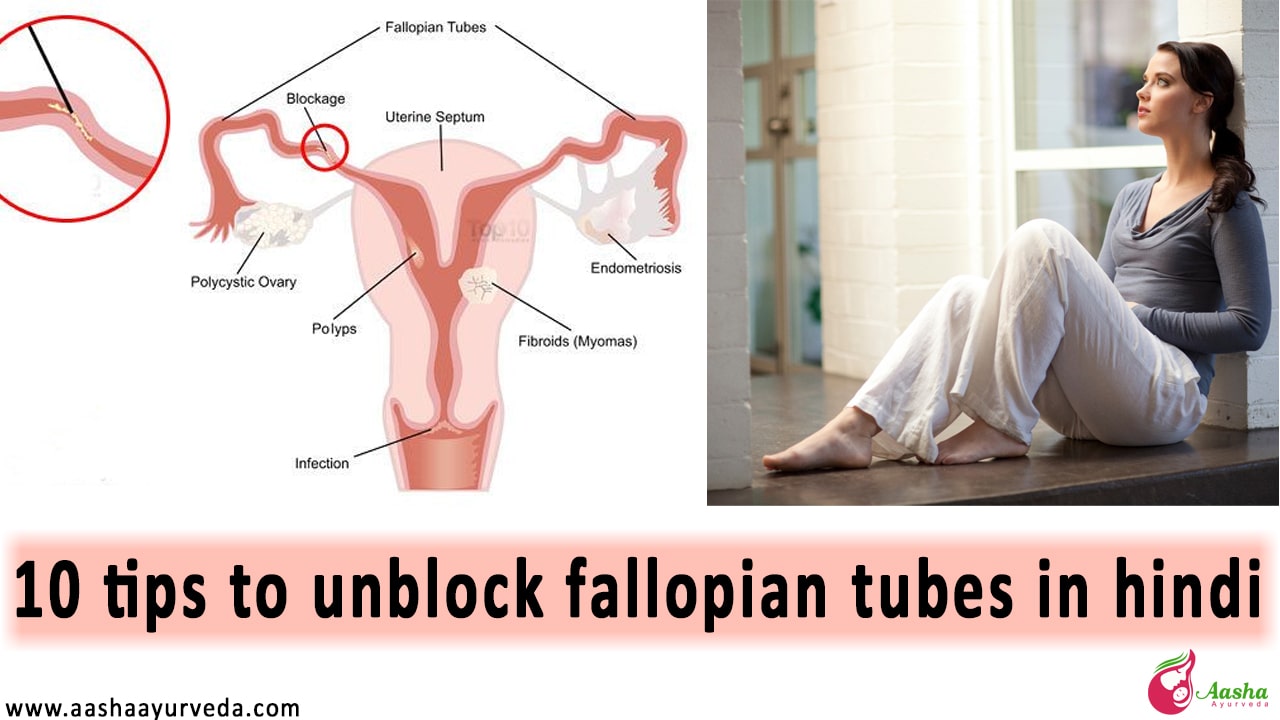 10 Tips To Unblock Fallopian Tubes In Hindi